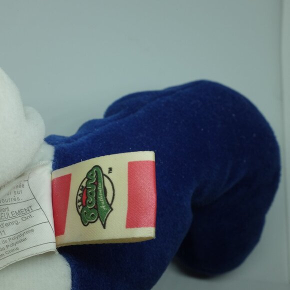 1990s Team Beans Ice Bears NHL Toronto Maple Leafs Bean Bear plush Hockey - Picture 8 of 11